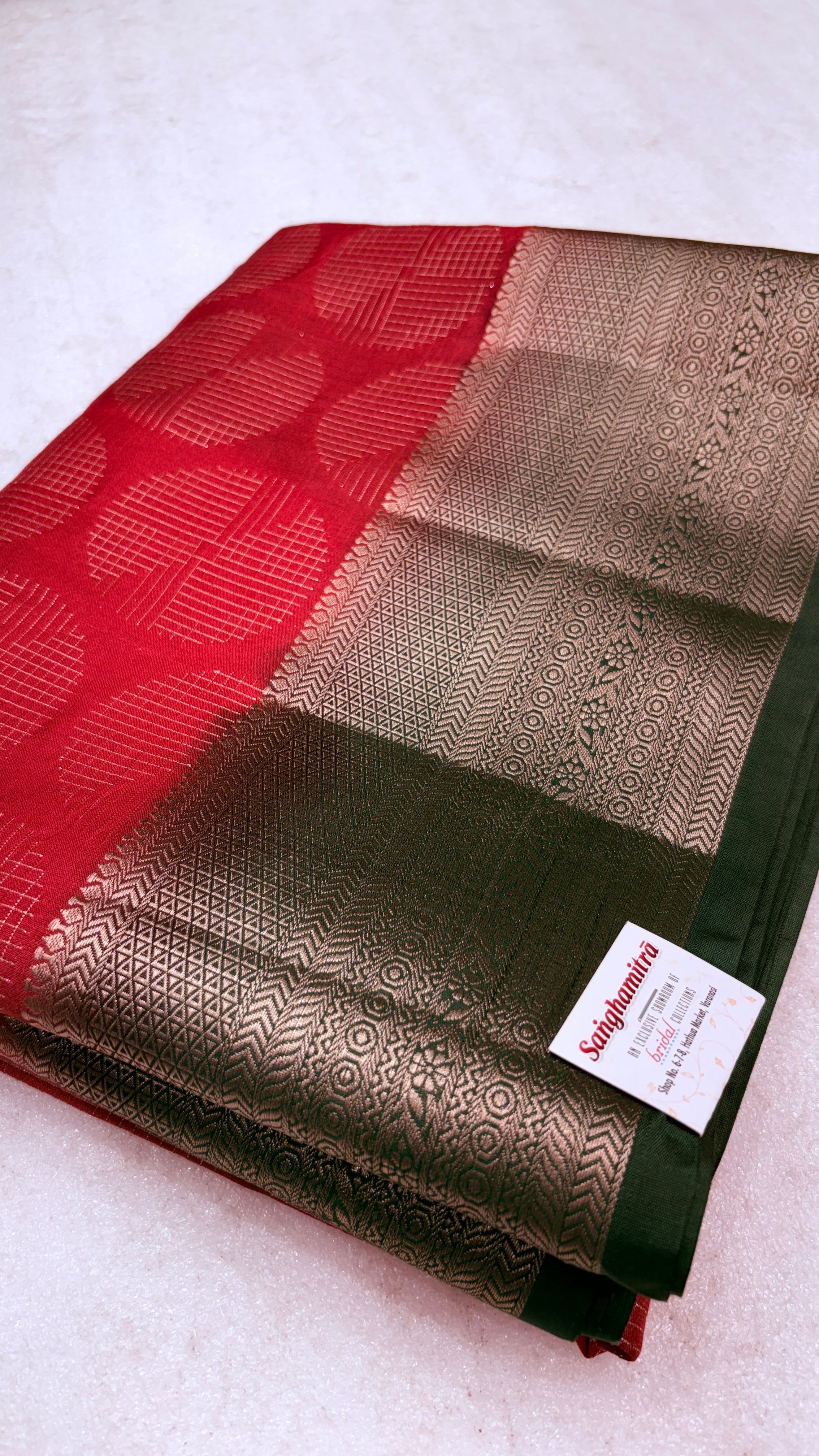 Banarasi cotton silk