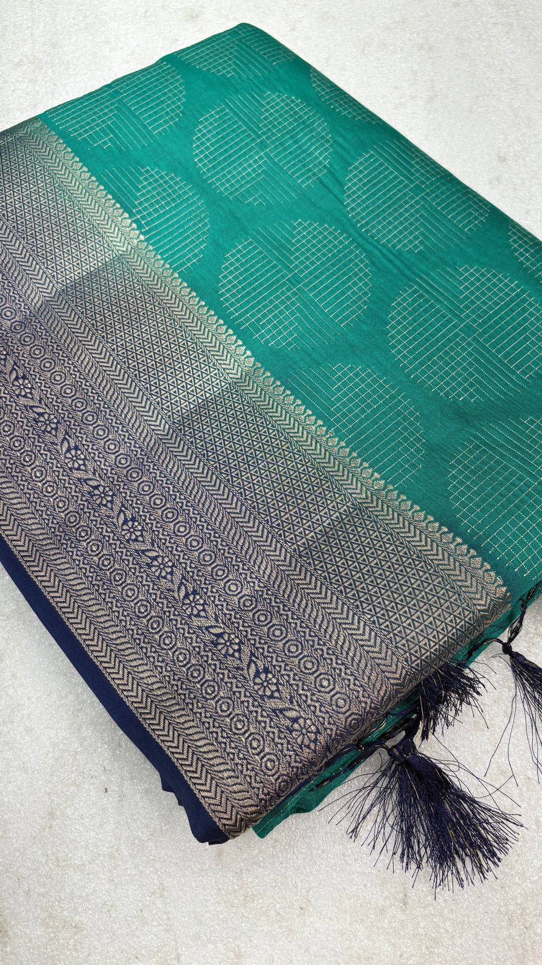 Banarasi cotton silk