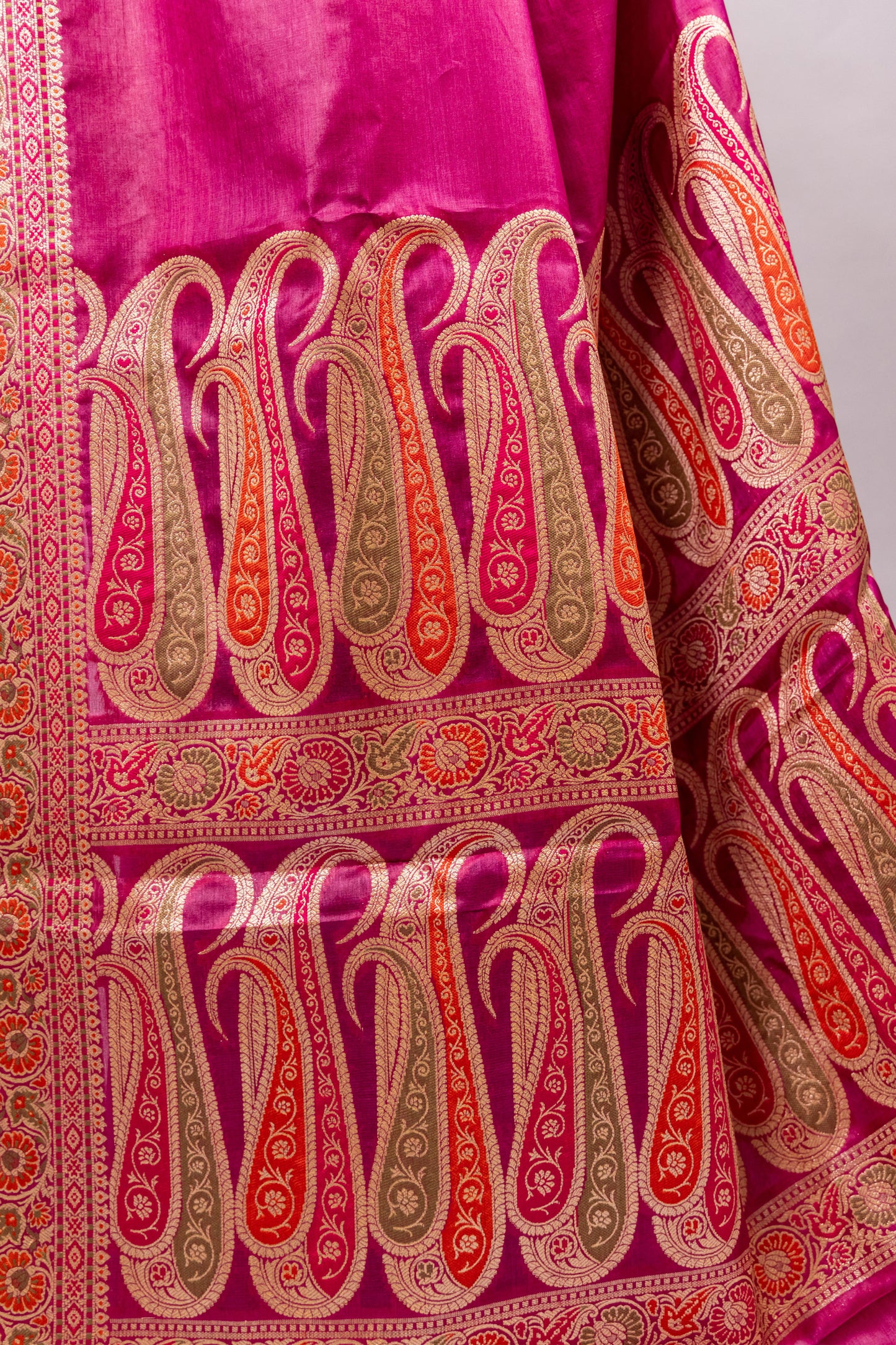 Exquisite Tusser Silk Saree with Wine Shade – Elegant Traditional Attire